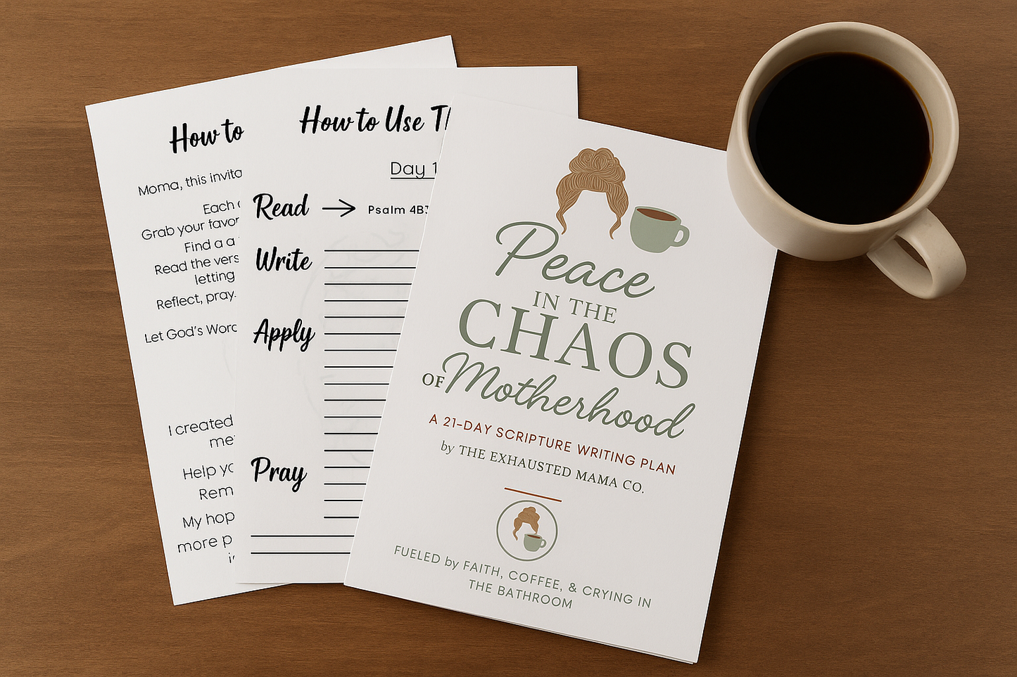 21-Days to Peace for Exhausted Mamas