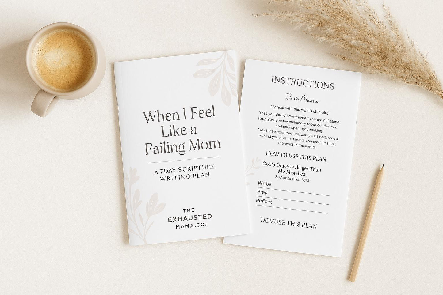 When I Feel Like a Failing Mom | Scripture Writing Plan