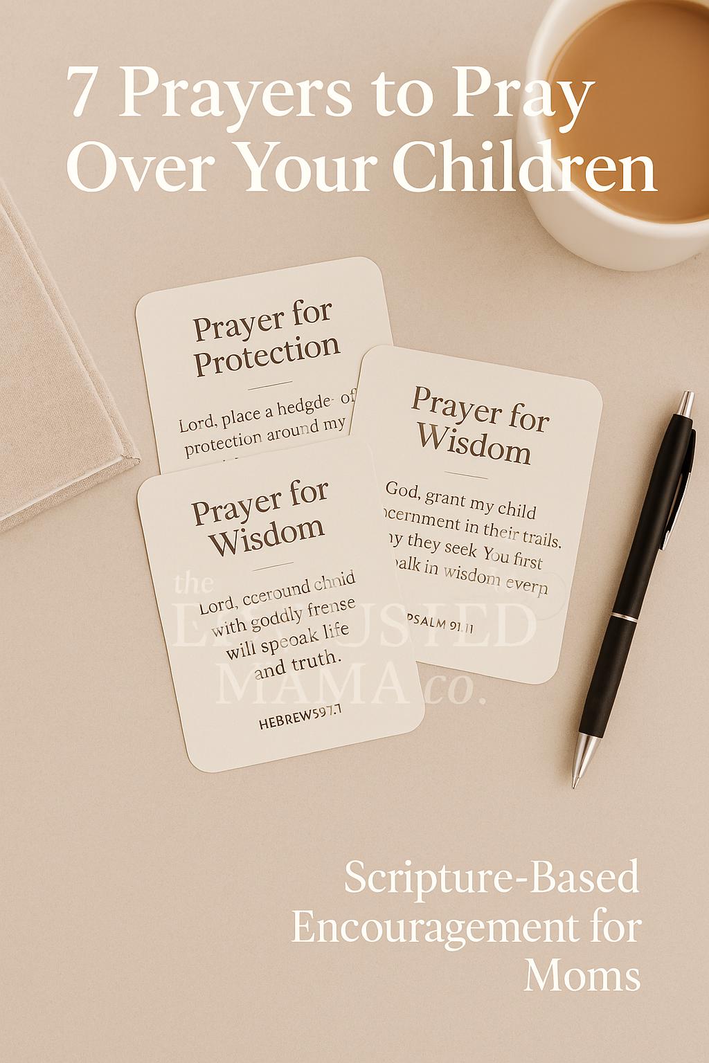 7 Prayers to Pray Over Your Children